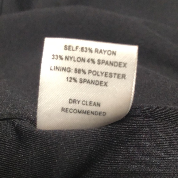 Ali and Jay Black Mock Neck Mermaid Midi length dress, XS - Picture 5 of 5